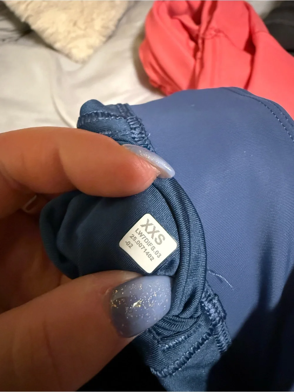lululemon athletica Women's Blue Athletic Shorts - Picture 4 of 4
